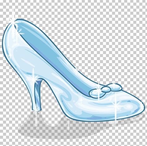 Bueaty And The Beast, Cinderella Party Decorations, Cinderella Tattoo, Cinderella Cartoon, Shoes Clipart, Glass Shoe, Shoe Tattoos, Shoes Png, Fairytale Party