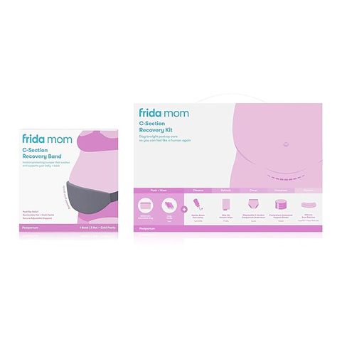 Amazon.com: Frida Mom Postpartum C-Section Recovery Kit + Recovery Band : Everything Else Peri Bottle, Frida Mom, Emergency C Section, C Section Recovery, Labor Delivery, Postpartum Recovery, C Section, Baby Registry, Amelie