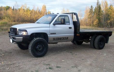 2nd Gen Cummins Dually, Cummins Dually, Dually Flatbed, Custom Truck Flatbeds, Ram 3500 Cummins, Power Wagon For Sale, 2nd Gen Cummins, Dodge Cummins Diesel, Cummins Turbo Diesel