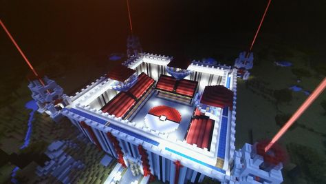 Minecraft Pixelmon colosseum. Pixelmon House Ideas, Pixelmon Minecraft, Minecraft Pokemon, Minecraft Things, Minecraft House Designs, Minecraft Stuff, Minecraft Architecture, Minecraft Buildings, Minecraft Builds