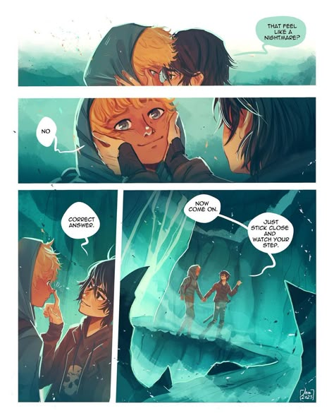 Solangelo Comic, Alessia Trunfio, The Sun And The Star, Sun And The Star, Solangelo Fanart, Comic Fanart, Percy Jackson Fanfic, Percy Jackson Comics, Zio Rick