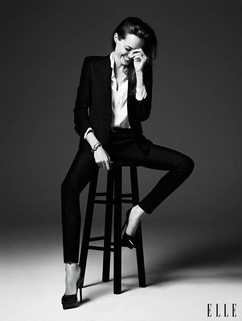 Masculine Fashion, Elle Us, Elle Magazine, Hello Spring, Laura Lee, 인물 사진, Angelina Jolie, Brad Pitt, Nara