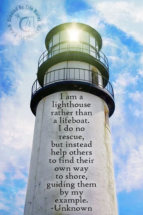 Lighthouse Quotes Inspirational, Lighthouse Quotes, Lighthouse Inspiration, Lighthouses Photography, Lighthouse Photos, Lighthouse Pictures, Lighthouse Art, Leader In Me, Beautiful Lighthouse