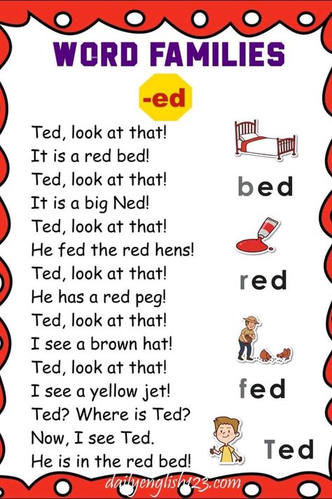 Cvc Word Stories, Cvc Stories, Remedial Reading, Phonics Reading Passages, Phonics Chart, Cvc Words Kindergarten, Kindergarten Phonics Worksheets, English Worksheets For Kindergarten, Word Family Worksheets