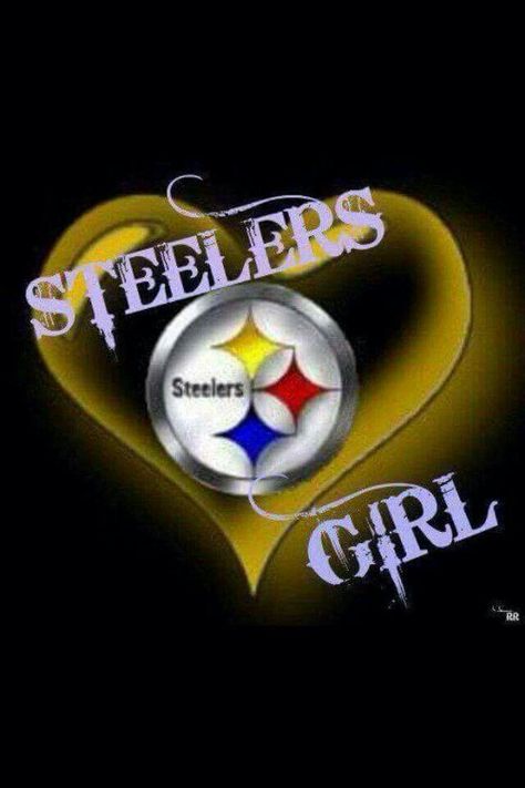 Steelers Girl Forever! Pittsburgh Steelers Wallpaper, Steelers Pics, Steelers Women, Steelers Country, Here We Go Steelers, Pittsburgh Pride, Steelers Baby, Pittsburgh Steelers Logo, Steelers Girl