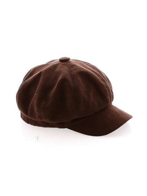 Unbranded Hat Size: One Size Accessories - used. No Fabric Content | Hat: Brown Accessories Brown Suede Hat, Brown Objects, Ranpo Cosplay, Digital Lookbook, Moodboard Pictures, Beyonce Costume, Pageboy Hat, Bakerboy Hat, Accessories Png