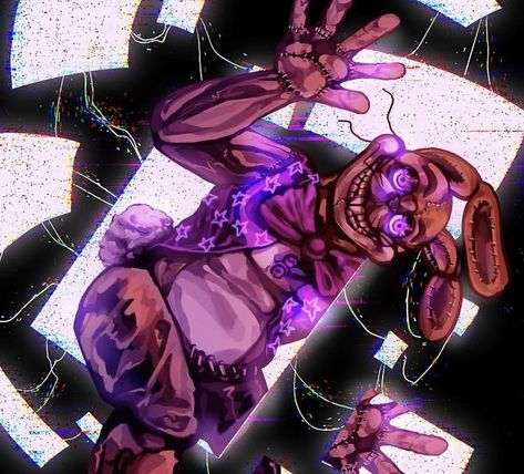 Glitchtrap Princess Quest, Glitch Trap Fanart, Glitchtrap Fanart, Glitch Trap, Fnaf Theories, Fnaf Aesthetic, Fnaf Daycare, Vanny Fnaf, Walton Files