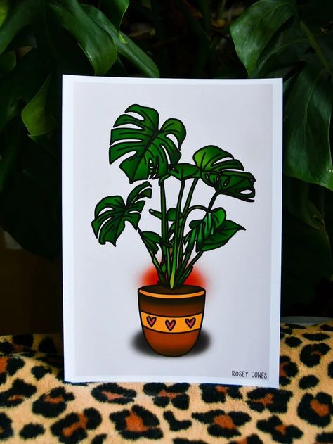 Paint Vanity, Monstera Tattoo, Plant Tattoos, Bali Tattoo, Tattoos 2024, Painted Vanity, Tattoo Aesthetic, Flash Sheet, Tattoo Flash Sheet