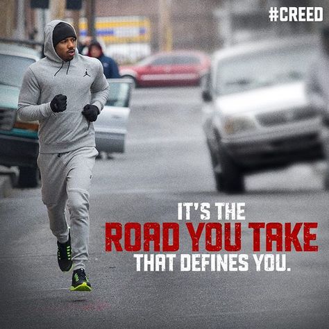 “It’s not the streets you’re from… #CREED” Michael B Jordan Quotes, Michael B Jordan Wallpaper, Creed Motivation, Motivation Wallpaper Iphone, Rocky Quotes, Creed Quotes, Tough Quotes, Rocky Balboa Quotes, Rocky Film