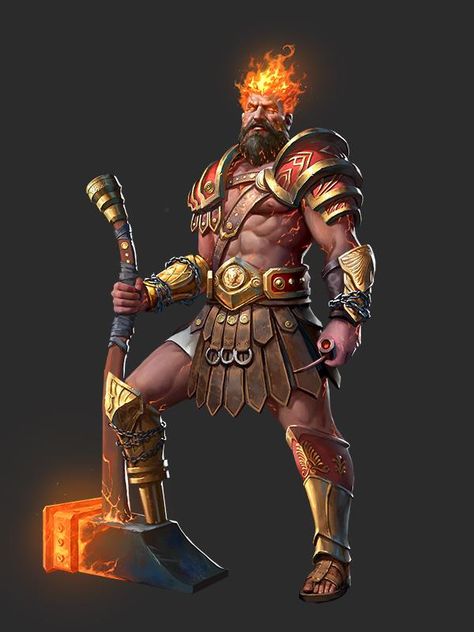 Hephaestus Costume, God Hephaestus, Ancient Greek Mythology, Greek Gods, Painting Process, Greek Mythology, Ancient Greek, Samurai Gear, Halloween Costumes