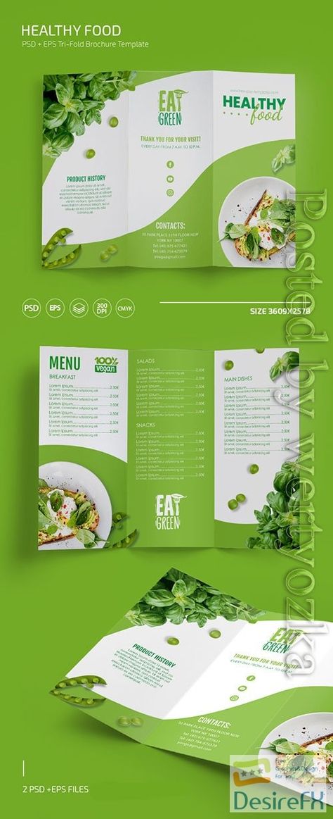 Healthy food menu templates in psd Nutrition Brochure, Food Brochure, Brochure Food, Healthy Food Menu, Modern Brochures, Food Menu Template, Trifold Brochure Design, Food Infographic, Free Brochure Template