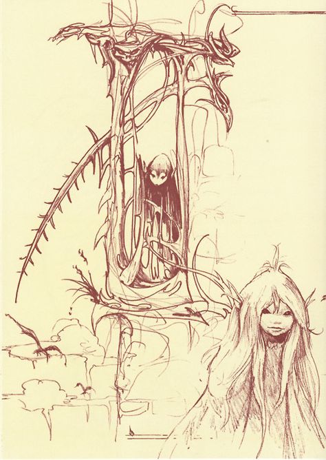 The World of the Dark Crystal Wendy Froud, Brian Froud, Crystal Tattoo, Crystal Drawing, Fantasy Tattoos, Dark Crystal, The Dark Crystal, Concept Art Drawing, Jim Henson