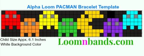 Alpha loom pattern! Alpha Loom Patterns, Bead Bookmarks, Rainbow Monster, Crazy Loom, Bracelet Template, Rainbow Loom Designs, Rainbow Loom Patterns, Seed Bead Jewelry Patterns, Loom Designs