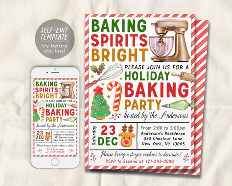 Cookie Themed Party, Cookie Exchange Party Ideas, Christmas Cookie Exchange Party, Holiday Baking Party, Baking Spirits Bright, Cookie Exchange Party, Cookie Decorating Party, Holiday Cookie Exchange, Primary Activities