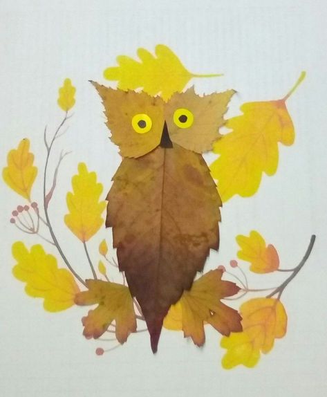 Leaf Art Diy, Dry Leaf Art, Wall Art Projects, Autumn Leaves Craft, Leaf Projects, Paper Crafts Magazine, Leaf Artwork, Leaf Animals, Fall Arts And Crafts