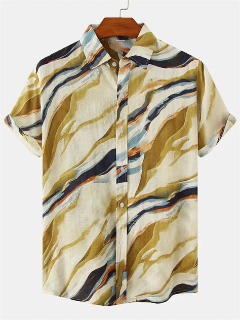 Mens Beach Shirts, Loft Fashion, Hawaiian Men, Rich Fashion, Clothing Summer, Casual Summer Shorts, Mens Cardigan, Summer Outfits Men, Beach Shirts