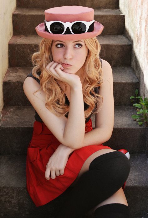 Pokemon Serena cosplay Pokemon Cosplay, Epic Cosplay, Cosplay Tutorial, Cosplay Characters, Amazing Cosplay, Cute Cosplay, Best Cosplay, Cosplay Outfits, Halloween Cosplay