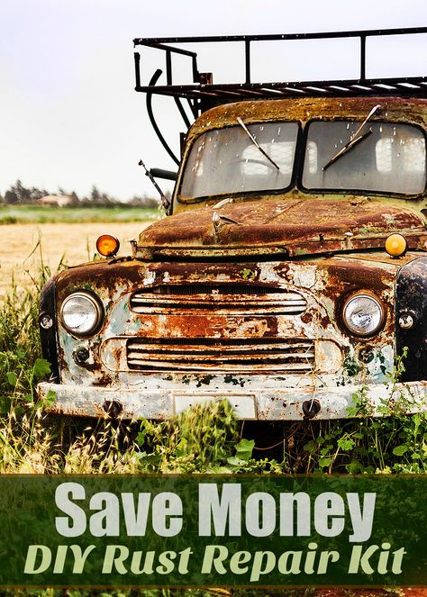 Save Money with a DIY Rust Repair Kit ⋆ The Stuff of Success Car Rust Repair, Saving Money Diy, Car Sick, Harbor Freight Tools, Borrow Money, How To Remove Rust, Free Cars, Best Oils, Car Repair