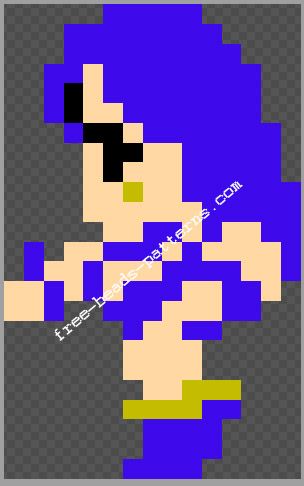 Final Fantasy VII NES Tifa free perler beads fuse beads pattern Teen Crafts, Beads Pattern, Beads Patterns, Fuse Bead Patterns, Beading Patterns Free, Fuse Beads, Final Fantasy Vii, Perler Bead Patterns, Crafts For Teens