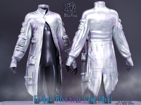 Techno Futuristic Bluerose Coat Acc for men, 20 colors, glossy, camo, multicolor, sims4 By Bluerose 3D Fashion TS4CC Sims4 Futuristic Cc, Sims 4 Cc Cyberpunk Clothes Male, Sims 4 Cc Male Fashion, Sims 4 Futuristic Furniture Cc, Sims 4 Cc Survival Clothes, Ts4 Futuristic Cc, Sims 4 Cc Space Clothing, Sims 4 Tactical Cc, Sims 4 Cyfi Cc