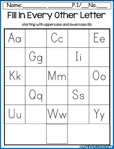 English Missing Letters Worksheet, Write The Letters Worksheet, Worksheet On Letters For Kindergarten, Writing Letters Worksheet, Before And After Alphabets Worksheet, Write Missing Alphabet Worksheet, Fill In Missing Letters Worksheets, Alphabet Missing Letters, Missing Abc Worksheet