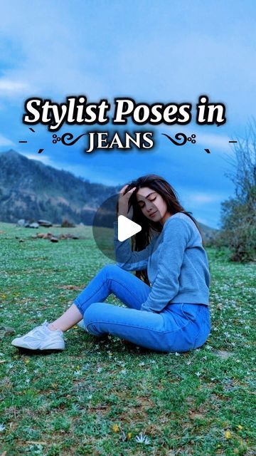 Jeans Photoshoot Ideas, Poses In Jeans, Crafting Aesthetic, Photography Photo Ideas, Ootd Jeans, Ideas Pose, Crop Vest, Posing Tips, Outdoor Photoshoot