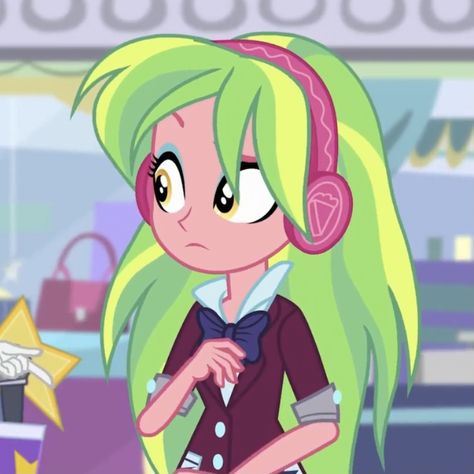 Lemon Zest Mlp Icons, Lemon Zest Mlp, Mlp Pfps, Green Characters, Mlp Equestria, Equestria Girl, Rawr Xd, My Little Pony Characters, Mlp Equestria Girls