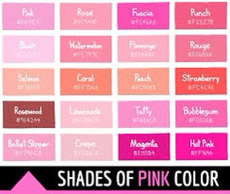 Shade Background, Couleur Rose Pastel, Birth Colors, Shingle Colors, Pink Names, Hex Color Palette, Color Palette Pink, Baby Pink Colour, Hex Color Codes