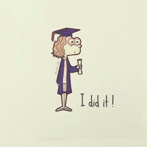 I Did It Quotes Graduation, Love Dibujos, Graduation Video, Graduation Drawing, Graduation Wallpaper, Graduation Images, Graduation Congratulations, Graduation Art, Diy Graduation Cap