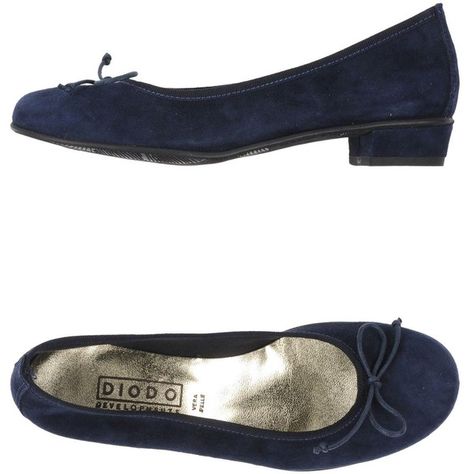 Diodo Ballet Flats ($130) ❤ liked on Polyvore featuring shoes, flats, dark blue, leather shoes, ballet pumps, round toe ballet flats, ballet flats en ballet flat shoes Dark Blue Flats, Blue Flats Outfit, Blue Ballerina Shoes, Ballerina Pumps, Cute Flats, Bow Flats, Blue Flats, Ballerina Shoes, Ballet Pumps