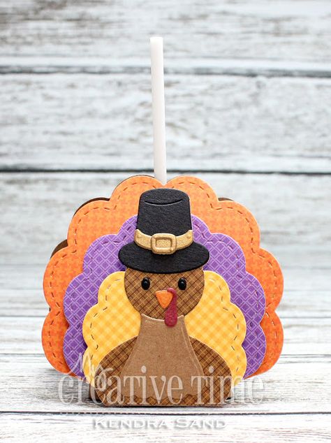 Turkey Lollipop Holder by jksand - at Splitcoaststampers Turkey Lollipop Holder, Thanksgiving Lollipop Holder, Lollipop Crafts, Lollipop Craft, Tootsie Pops, Lollipop Holder, How To Make Turkey, Coffee Gifts Card, Tootsie Pop