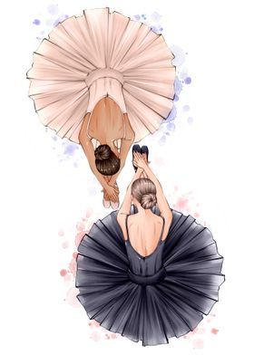 Displate is a one-of-a-kind metal poster designed to capture your unique passions. Sturdy, magnet mounted, and durable – not to mention easy on the eyes! Ballet Illustration, Ballet Drawings, Dance Picture Poses, Dance Dreams, Ballet Poses, Good Morning Flowers Pictures, Lake Art, Little Ballerina, Dance Pictures