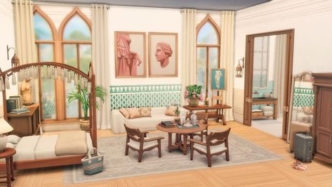 Sims 4 Builds, My Sims, Sims 4 Build, Sims House, Custom Content, On Holiday, Sims Cc, Sims 4, Oversized Mirror