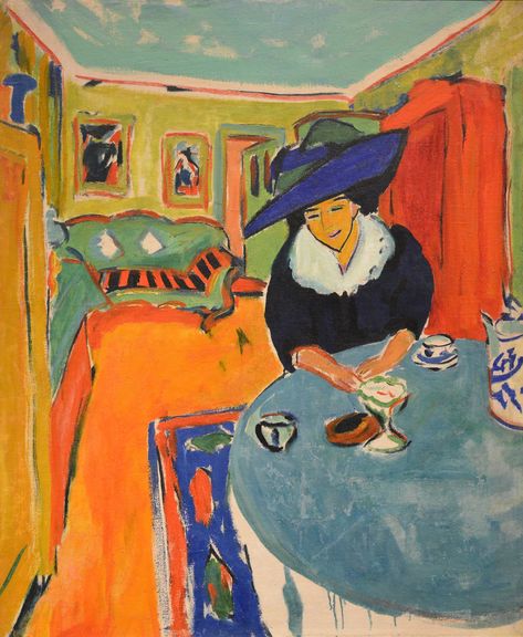 Dodo at the Table (Interior with Dodo), 1909, Ernst Ludwig… | Flickr Ludwig Meidner, Ernst Kirchner, George Grosz, Ludwig Kirchner, Figurative Kunst, Ernst Ludwig Kirchner, Franz Marc, Expressionist Artists, Amedeo Modigliani