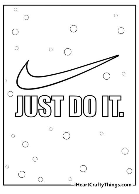 26 Nike Coloring Pages Nike Template Free Printable, Nike Coloring Pages Free Printable, Sports Coloring Pages Free Printable, Nike Coloring Pages, Cupcake Liner Crafts, Nike Poster, Sports Coloring Pages, Coloring Pages Free Printable, Ocean Crafts