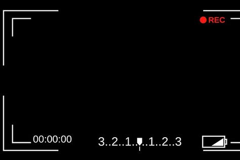 focusing screen of the camera. | Custom-Designed Graphic Objects ~ Creative Market Camera Video Recording Aesthetic, Video Recording Background, Camera Viewfinder, Viewfinder Camera, Recording Video, Camera Recording, Youtube Design, Video Recording, Video Background
