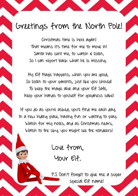 Elf Arrival Letter school | 1000+ ideas about Elf Goodbye Letter on Pinterest | Elf On ... Elf Introduction, Elf On The Shelves, Elf On The Shelf Arrival, Elf Arrival, Introduction Letter, Goodbye Letter, Santa Template, Elf Letters, Letter Templates Free