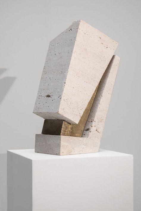 Sculptures — Unno Gallery Cubist Sculpture, Milk Warmer, Digital Gallery, Concrete Sculpture, Scrap Material, Concrete Art, Harbin, Lava Stone, Abstract Sculpture