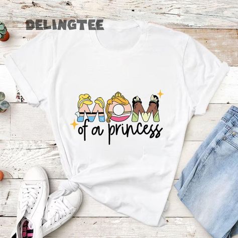 Disney Vacation Outfits, Disney Mom Shirt, Aurora Princess, Family Disney Shirts Matching, Disney Princess Shirts, Disney Princess Tiana, Disney Trip Shirts, Trip Shirts, Christmas Disney