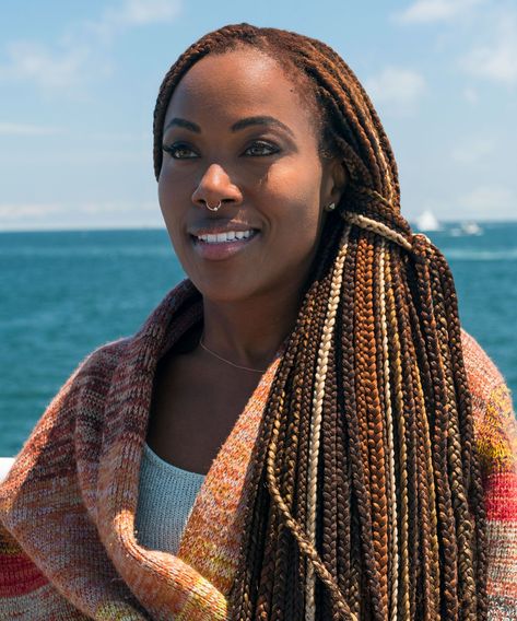 Nola Darling Style, Nola Darling Braids, Box Braid Colors Ideas, Nola Darling, Dewanda Wise, Someone Great, She's Gotta Have It, Box Braid Hair, Meagan Good