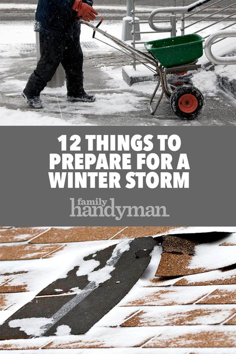 12 Things to Prepare for a Winter Storm Prepare For Winter Storm, Ice Storm Preparation, Snow Storm Preparation, Winter Storm Prep, Winter Storm Preparedness, Winter Preparedness, Storm Preparedness, Storm Prep, Property Maintenance