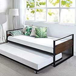 Cama Industrial, Pop Up Trundle Bed, Metal Daybed With Trundle, Pop Up Trundle, Bed Up, Bed Frame Sets, Trundle Bed Frame, Trundle Mattress, Twin Daybed