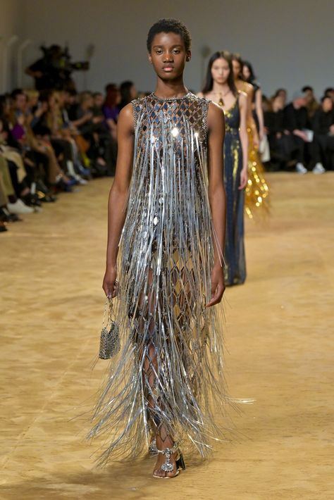 Fashion Archive, Paco Rabanne, Fall 2023, Editorial Design, Runway Fashion, Fashion News, Glitter, Couture, My Style