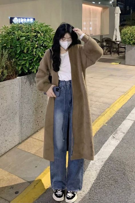 Outfit For Tall Girl, Tall Girls Outfits, Smart Girl Outfit, Korean Casual Outfits Women, Korea Fashion Winter, Korean Outfits Women, Style Dress Korea, Tall Girl Style, Casual Asian Fashion