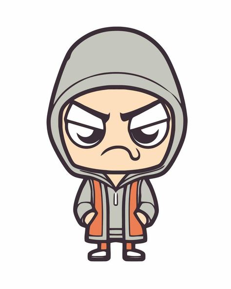 cartoon character with hoodie and jacket Character With Hoodie, Coaster Inspiration, Hoodie Character, Hoodie And Jacket, Vector Frame, The Cartoon, Cute Cartoon Drawings, Animated Characters, Cartoon Character