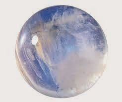 InVogueJewelry: Moonstone or Opalite? How to Spot the Difference Moonstone, White Background, Marble, Blue And White, Blue, White