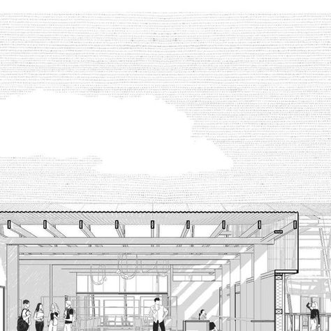 Sectional Perspective, November 8, Architecture Drawing, Architecture Design, Sectional, Arch, Cafe, Architecture, On Instagram