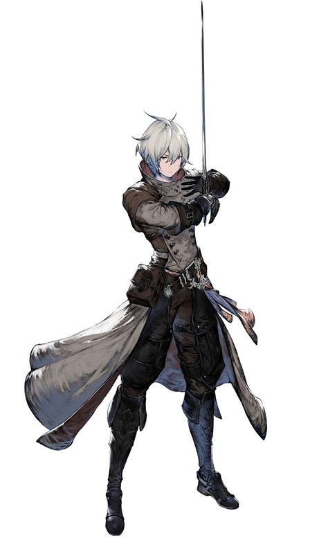 Lars Alt Costume 1 Art - NieR Reincarnation Art Gallery Reincarnation Art, Nier Reincarnation, Poses Manga, 다크 판타지, Armor Concept, Arte Fantasy, Character Design Male, Fantasy Rpg, 판타지 아트