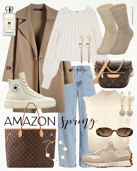 spring outfit finds! Transitional outfit, Neutral spring outfit, Camel trench coatigan, Free People sweater, plus Louis Vuitton mini bum bag and Neverfull tote bag, New Balance 327 sneakers, dm Converse Taylor All Star Cruise sneakers Summer outfit ideas for women, resort wear outfits, resort outfits, vacation inspired outfits, beach outfit, beach vacation outfit idea, summer trends 2023, summer outfit Converse Cruise Outfit, Sneakers Summer Outfit, Resort Wear Outfits, Women Resort Wear, Neutral Spring Outfit, Resort Outfits, Neutral Fall Outfits, Outfits Vacation, Fall Neutrals