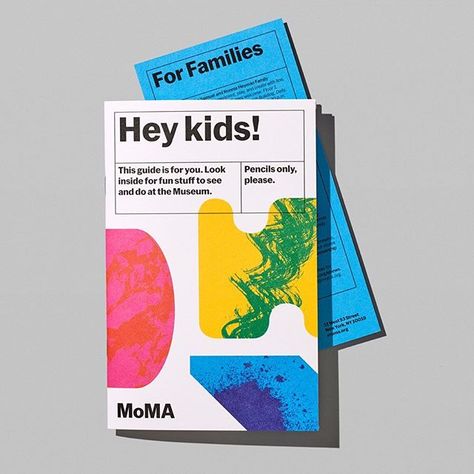 MoMA Design Studio on Instagram: “Education Identity System, 2019. “While adapting our design system for our Education department, we were inspired by the words of our first…” Moma Museum, Environmental Movement, Moma Design, Identity System, Design System, Museum Of Modern Art, The Words, Design Studio, Graphic Design